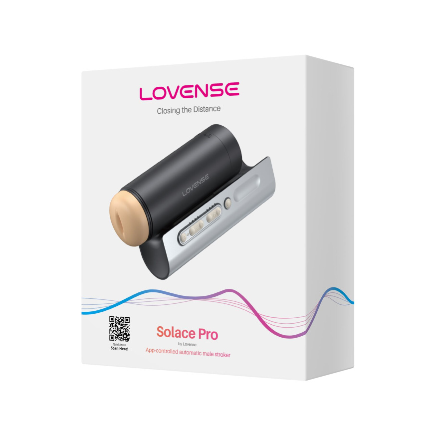 Інтерактивний смарт-мастурбатор Lovense Solace Pro, до 230–300 фрикцій на хвилину, до 14 годин роботи фото 8
