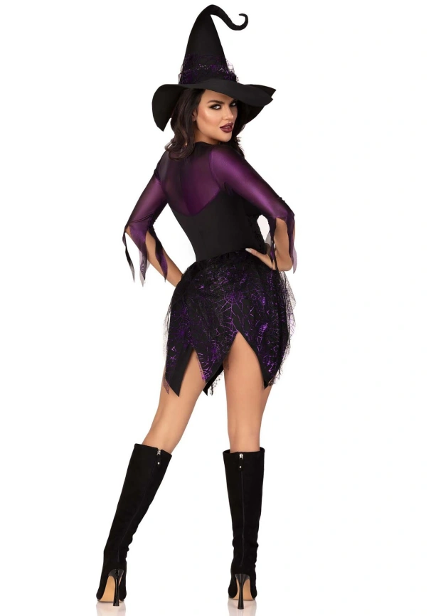 Костюм ведьмы Leg Avenue Mystical Witch M, платье, шляпа фото 6