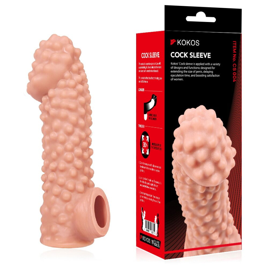 Насадка на член Kokos Cock Sleeve CS 004 M фото 2