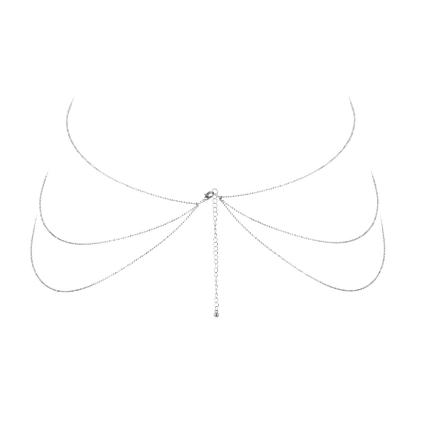 Ланцюжок для тіла Bijoux Indiscrets Magnifique 8 Body Chain — Silver фото 2