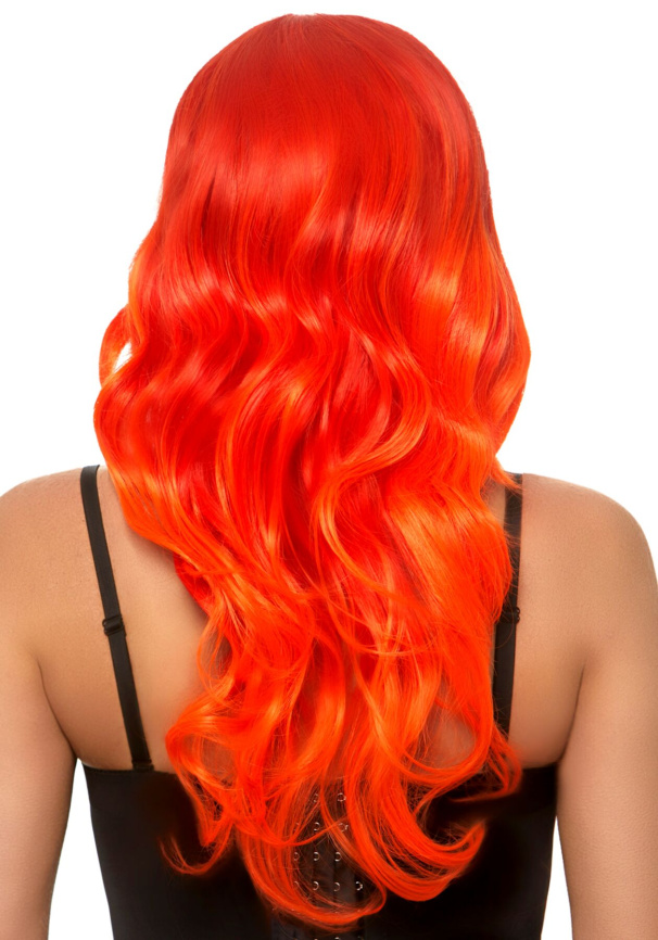 Руда перука омбре Leg Avenue Ombre long wavy wig, довга, локони, 61 см фото 2