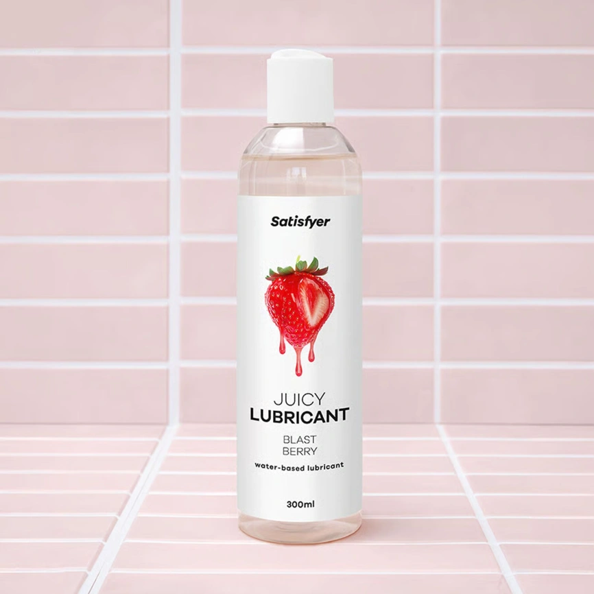 Лубрикант на водной основе Satisfyer Juicy Lubricant Blast Berry water based 300 мл фото 9