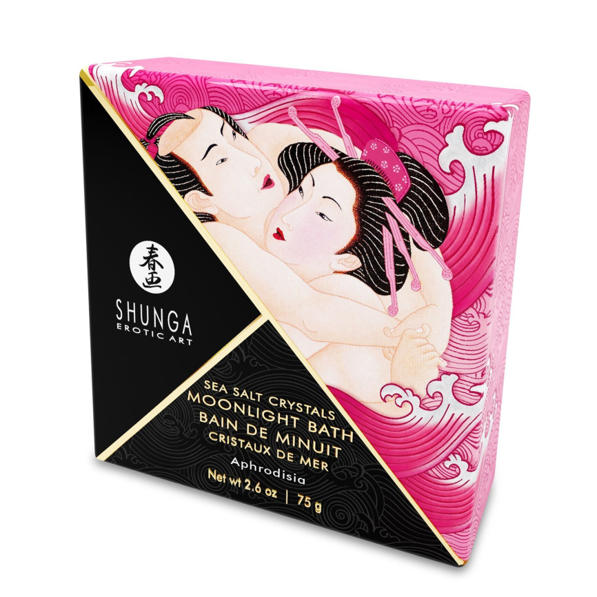 Сіль для ванни Shunga Moonlight Bath – Aphrodisia (75 г), сіль Мертвого моря, ароматичні олії фото 1