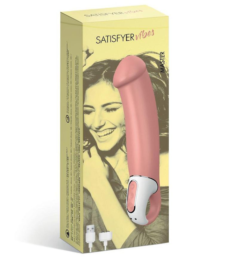 Потужний вібратор Satisfyer Vibes Master, гнучкий літій силікон, 12 режимів роботи, діаметр 46 мм фото 5