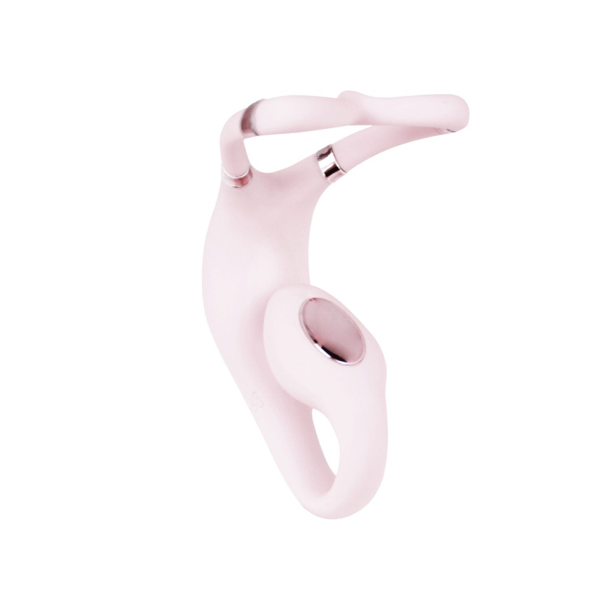 Смарт-вібратор для пар Adrien Lastic Venus + APP, подвійний, можна носити під одягом, 10 режимів фото 3