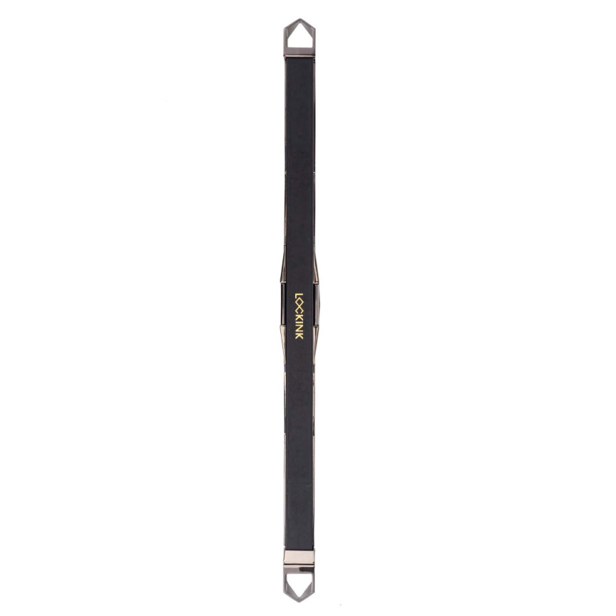 Фіксатор-розпірка LOCKINK Adjustable Spreader Bar Set, чорний, шкіряний, ремені для шиї, рук/ніг фото 3