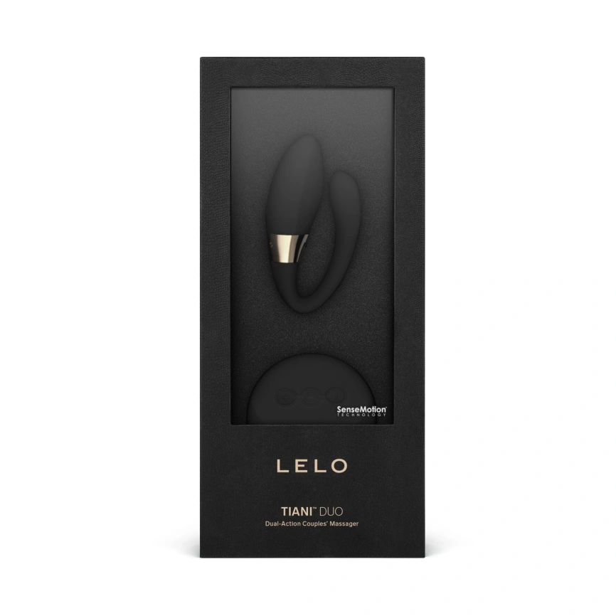 Вибратор для пар LELO Tiani Duo Black, 2 мотора, пульт ДУ фото 8