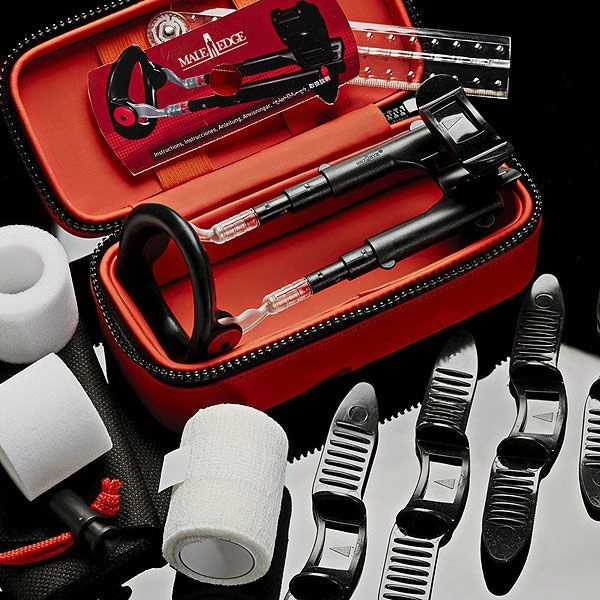 Экстендер для увеличения члена Male Edge Pro, ремешковый, масса всего 65 г, прочный пластик фото 2