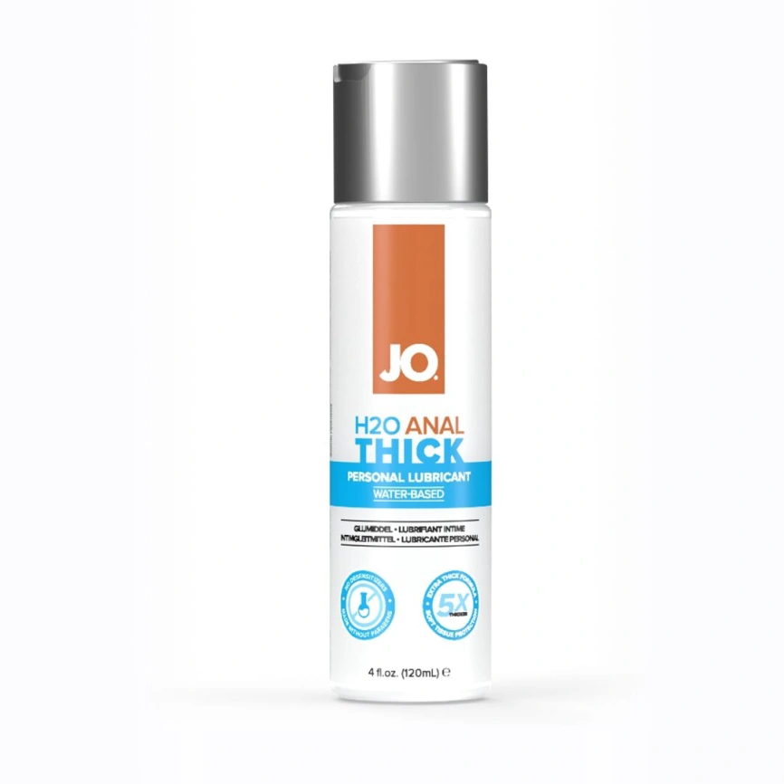 Густая анальная смазка JO ANAL H2O – THICK (120 мл) на водной основе фото 1