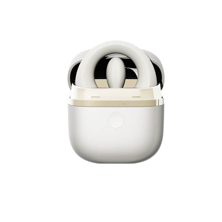 Ерекційне смарт-віброкільце Zalo Apis Ivory White, до 4 годин роботи, зарядний кейс фото 14