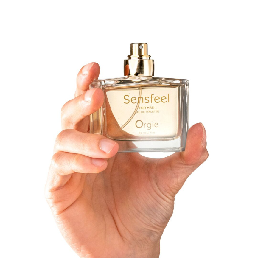 Чоловічі парфуми з феромонами Orgie – Sensfeel for Man (50 мл), цитрусово-деревний аромат фото 2