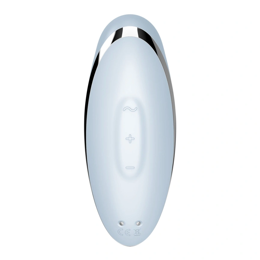 Вибростимулятор-пульсатор Satisfyer Tap & Climax 2 Blue, эффект постукивания пальцем фото 6
