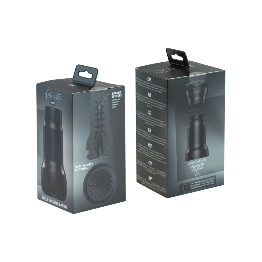 Мастурбатор Kiiroo Feel Pocket, сумісний з інтерактивною насадкою PowerBlow фото 7