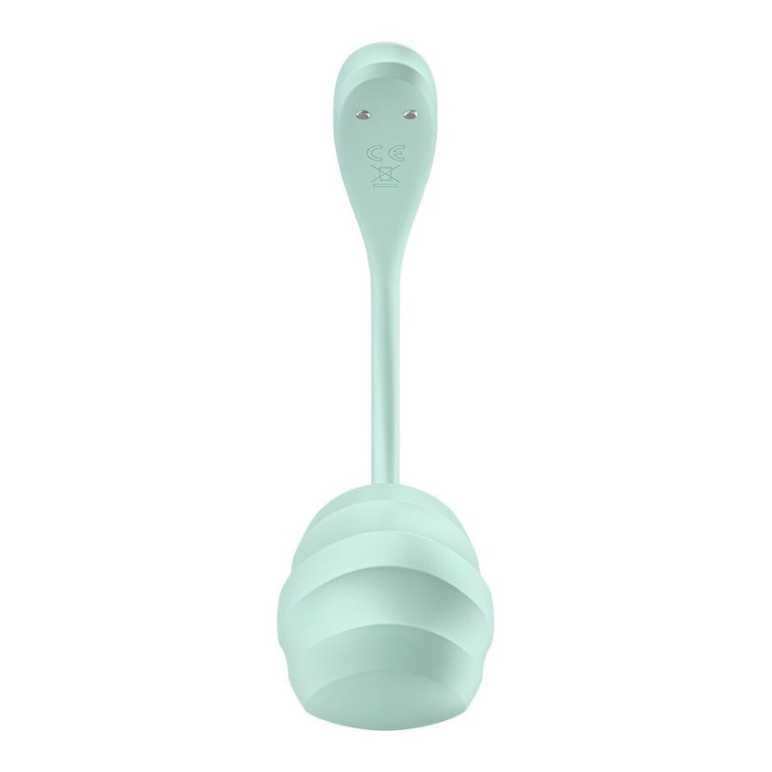 Смарт-віброяйце Satisfyer Smooth Petal Connect App Mint фото 3