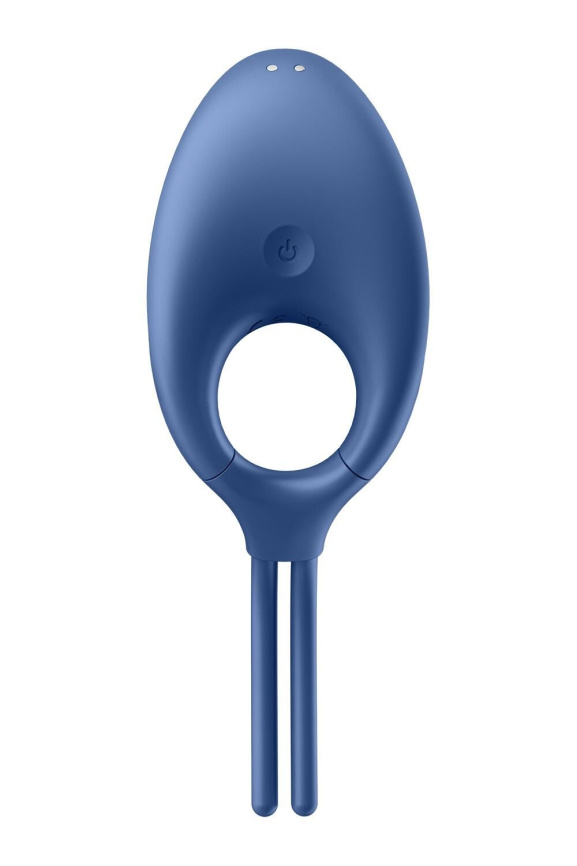 Ерекційне віброкільце-ласо Satisfyer Swordsman Blue, міцна фіксація, 10 режимів, потужний мотор фото 5