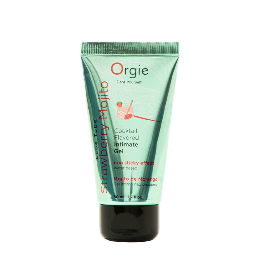 Лубрикант на водній основі Orgie Lube Tube Strawberry Mojito, 50 мл фото 1