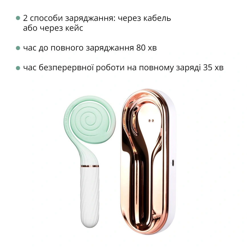 Пульсатор с вакуумной стимуляцией Otouch LOLLIPOP Teal фото 11