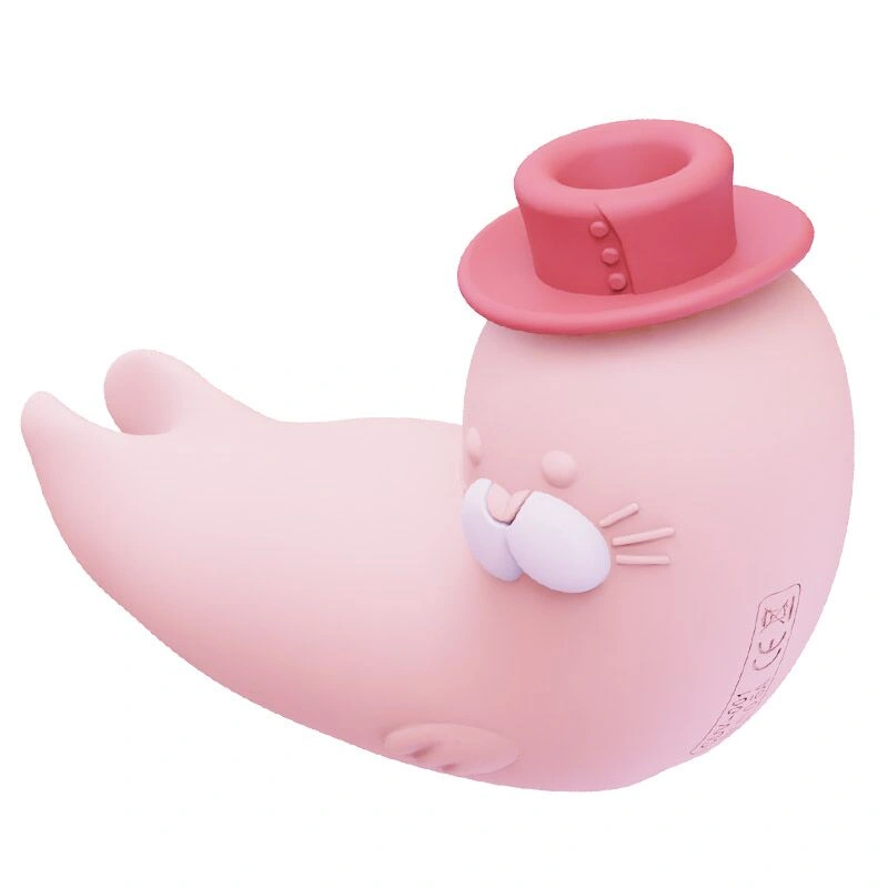 Вакуумный вибратор KISSTOY Franky Pink фото 4