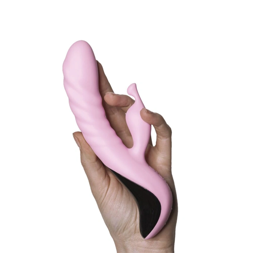 Вибратор Adrien Lastic Mini Trigger с массирующими движениями ствола фото 4