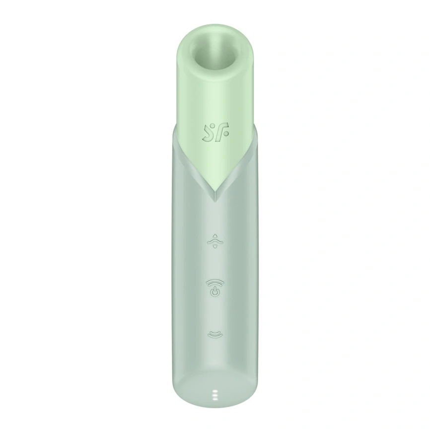 Вакуумный стимулятор Satisfyer Naughty Kiss, магнитная технология 3D Air Pulse, 30 режимов работы фото 1