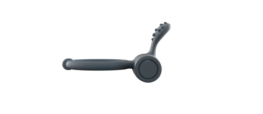 Эрекционное кольцо Dorcel Power Clit Plus с вибрацией, перезаряжаемое, с язычком со щеточкой фото 5