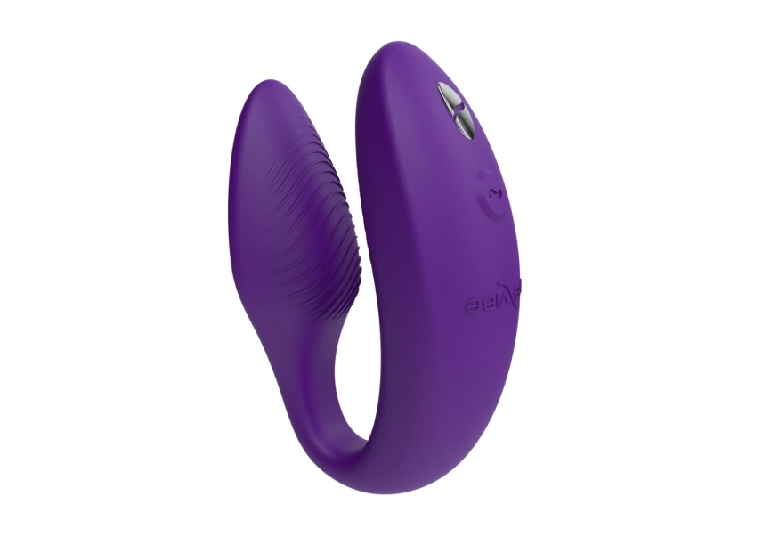 Смарт-вибратор для пар We-Vibe Sync 2 Purple, 10 виброрежимов, пульт ДУ фото 5