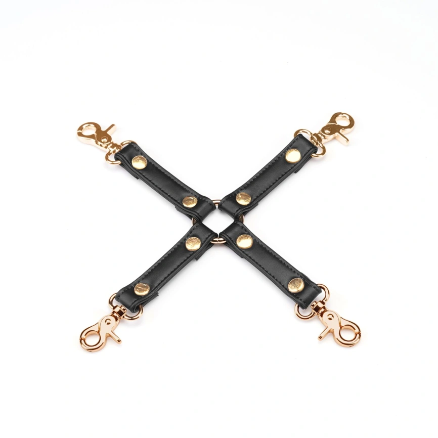 Крестовина Liebe Seele Black Organosilicon Hogtie, экокожа фото 1