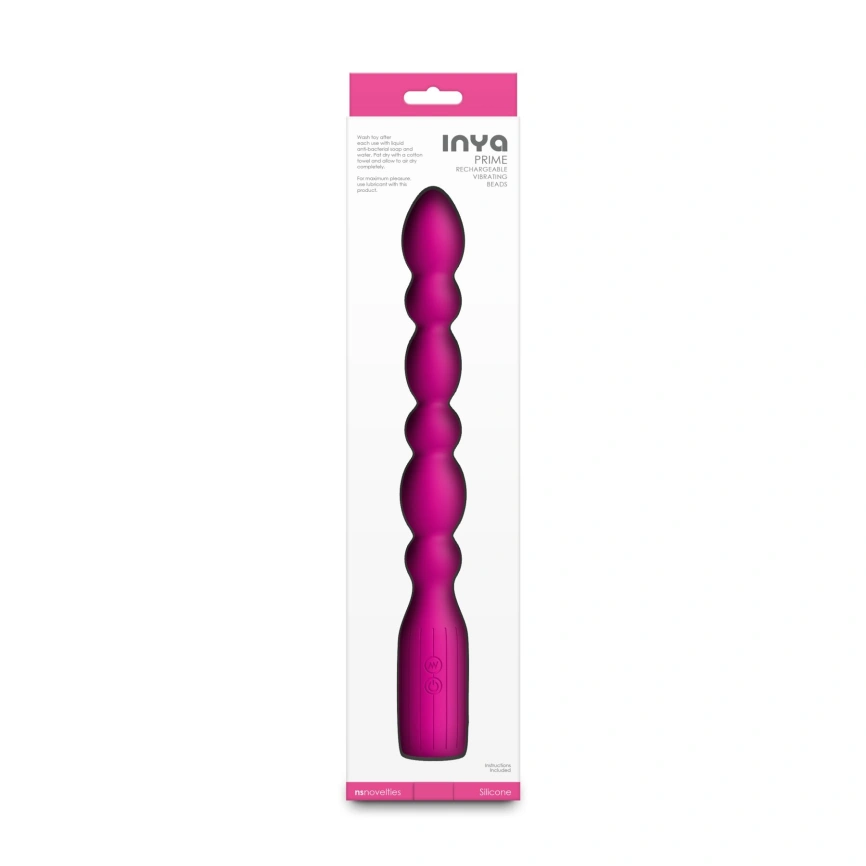 Вибратор NS Novelties INYA - Prime - Pink фото 4