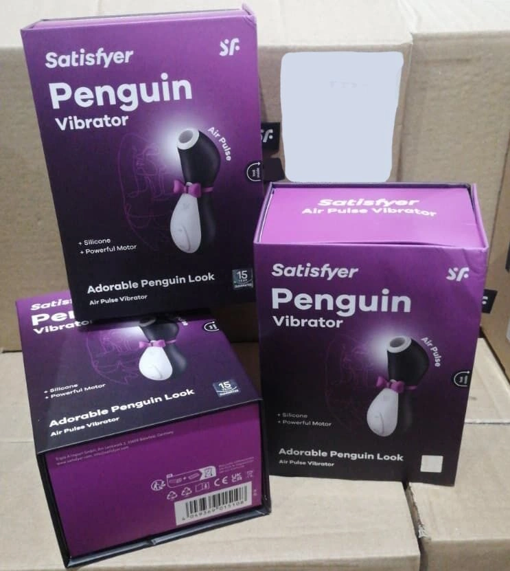 Вакуумный клиторальный стимулятор Satisfyer Penguin (мятая упаковка!!!) фото 2