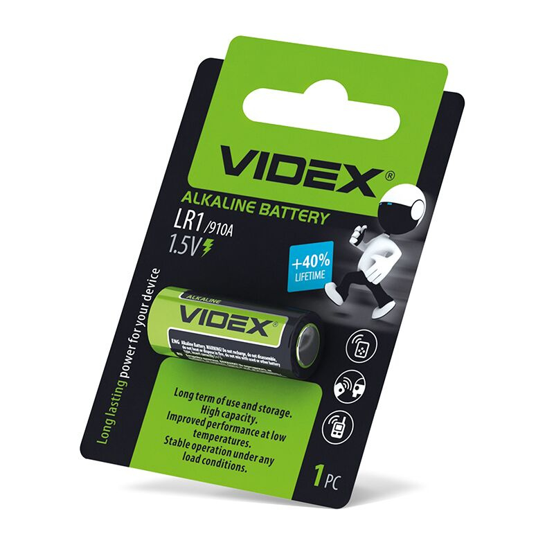 Батарейка Videx LR1 фото 1