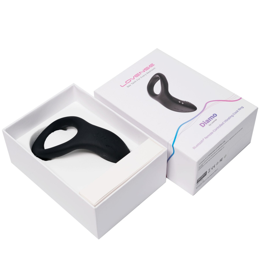 Смарт кільце-насадка на член Lovense Diamo Cock Ring фото 5