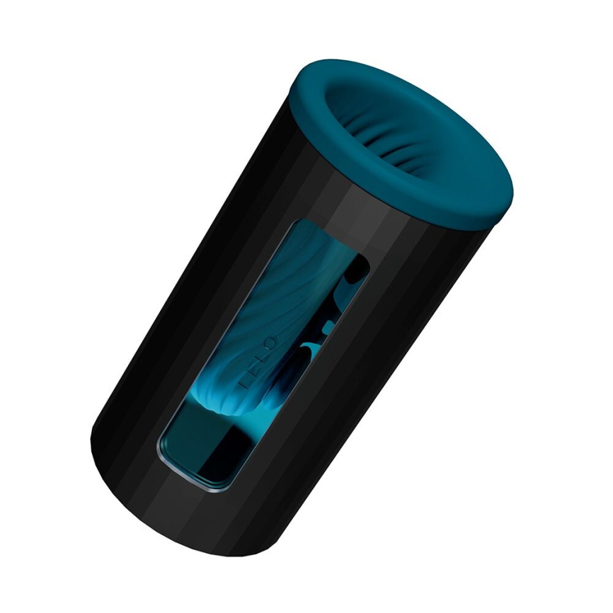 Смарт-мастурбатор LELO F1S V3 Teal, 2 мотори, 8 режимів, стимуляція звуковими хвилями фото 2