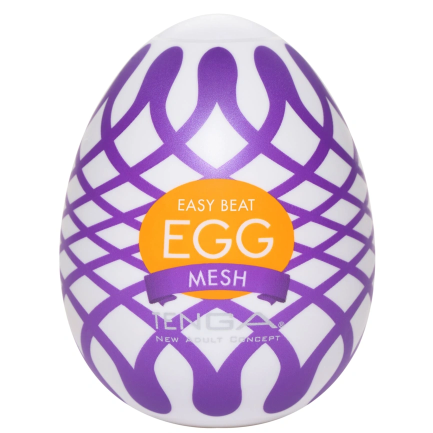 Мастурбатор-яйцо Tenga Egg Mesh с сетчатым рельефом фото 1