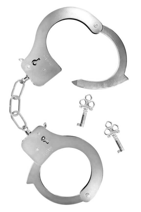 Наручники Fetish Tentation Adjustable metal wrist cuffs фото 2