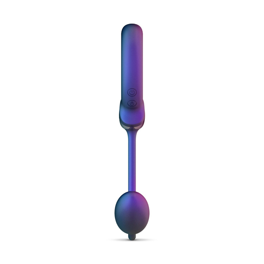 Ерекційне віброкільце з віброяйцем Hueman - Eclipse Anal Vibrator фото 3