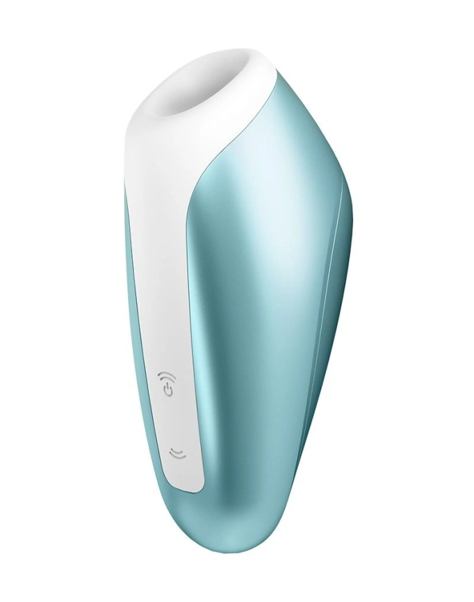 Миниатюрный вакуумный стимулятор Satisfyer Love Breeze Ice Blue фото 4