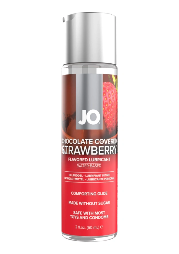 Набор лубрикантов JO Sweet&Bubbly — Champagne & Chocolate Covered Strawberry (2×60 мл) фото 5