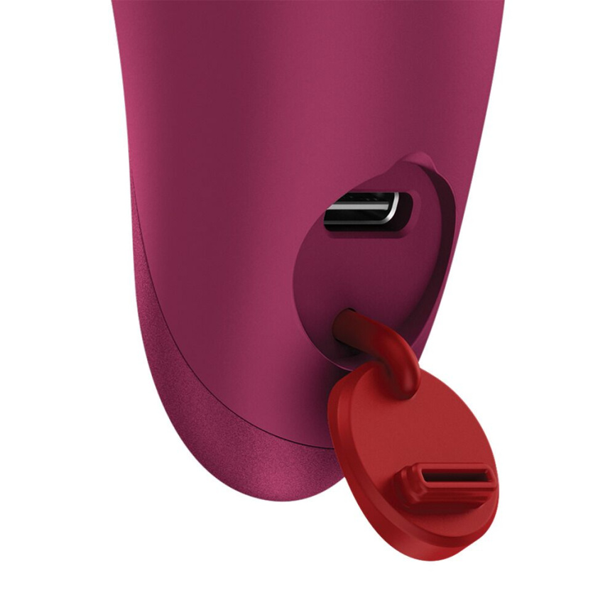 Віброкуля Fun Factory Charme Wine Red, 12 режимів, перезаряджувана фото 9