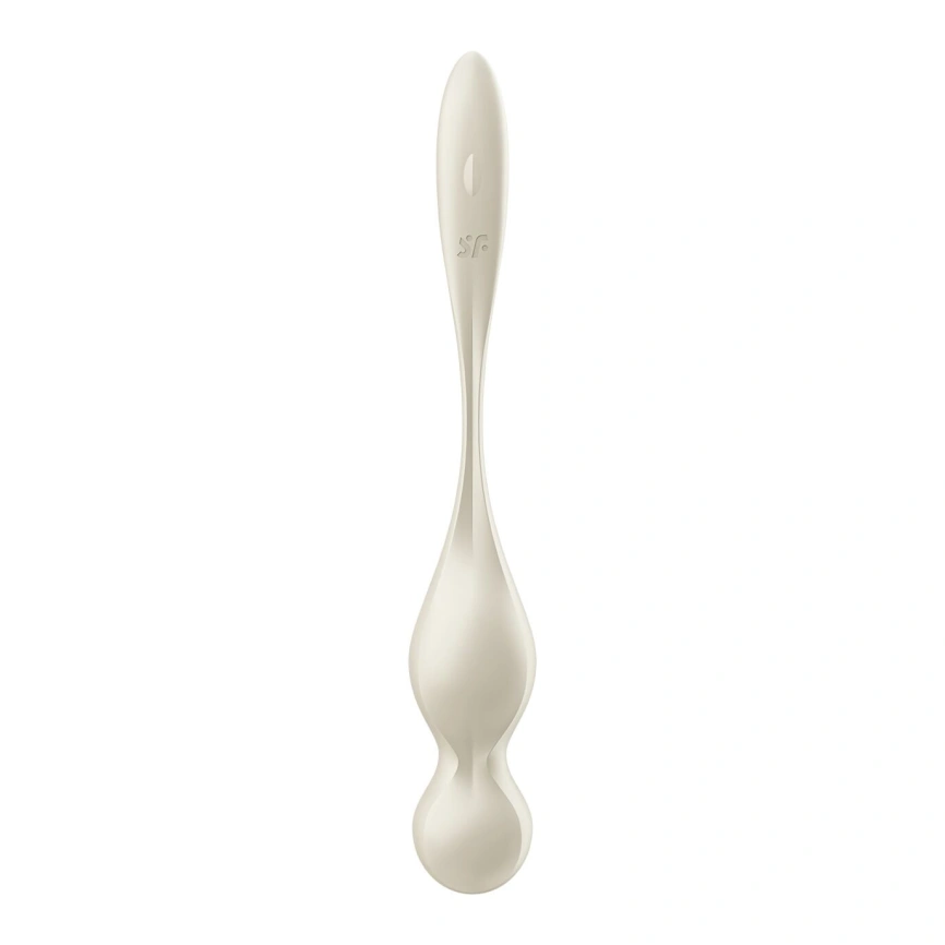 Вагинальные смарт-шарики с вибрацией Satisfyer Love Birds 1 Connect App White, 78 г фото 5