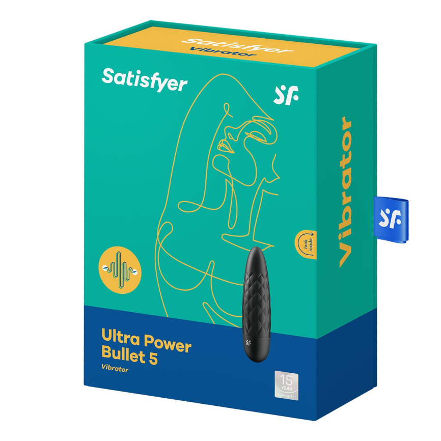 Мінівібратор Satisfyer Ultra Power Bullet 5 Black фото 7
