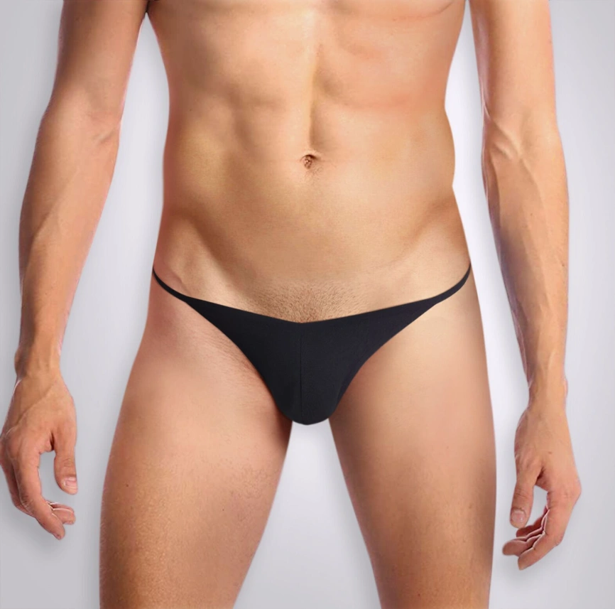 Мужские трусики XS-2XL с силиконовой анальной пробкой Art of Sex - Sexy Panties plug size L Black фото 2