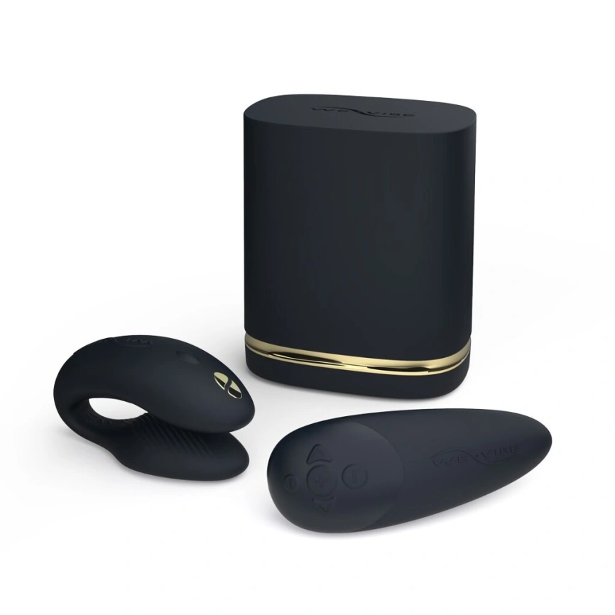Премиальный подарочный набор Golden Moments: Womanizer Premium и We-Vibe Chorus Black фото 4