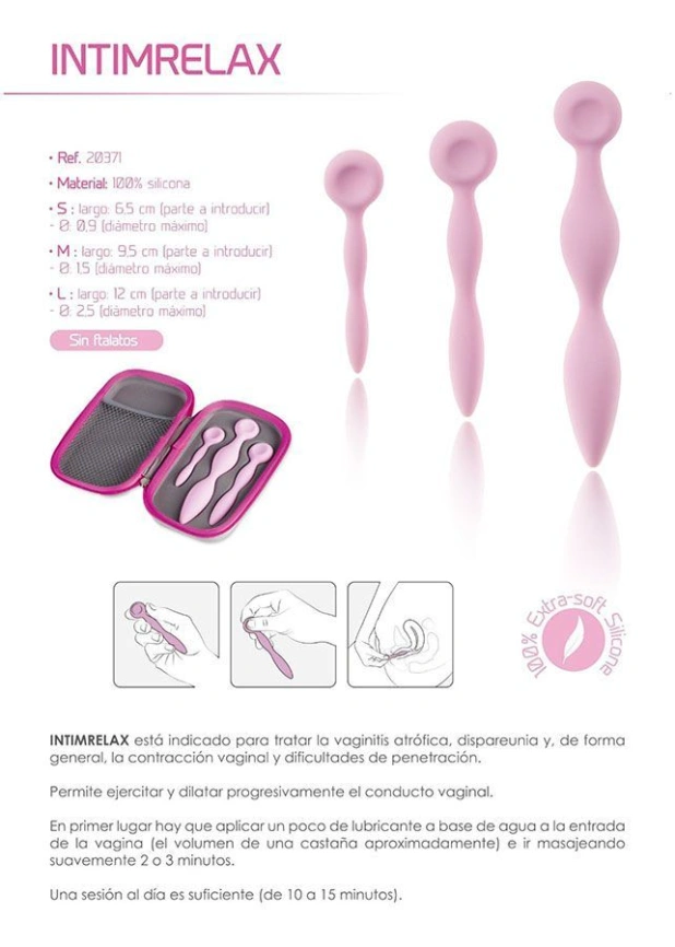 Система восстановления при вагините Femintimate Intimrelax для снятия спазмов при введении фото 5