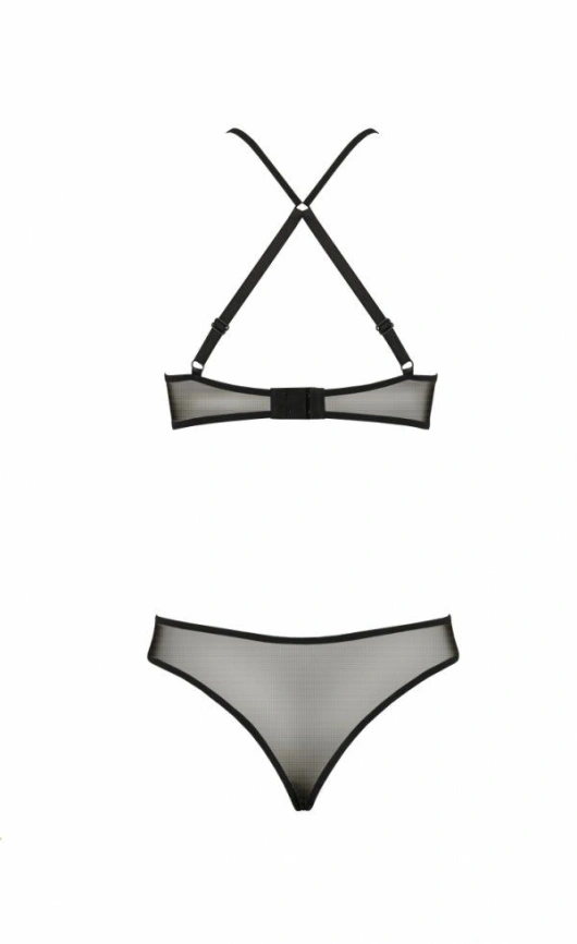 Эротический комплект Passion AZALIA SET S/M, black фото 4