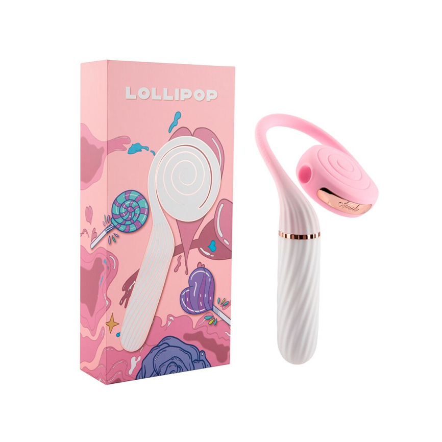 Пульсатор з вакуумною стимуляцією Otouch LOLLIPOP Pink фото 9
