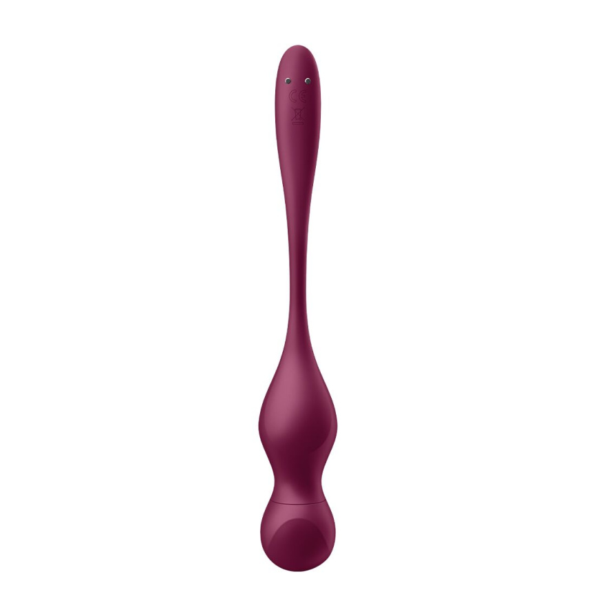 Смарт-вагінальні кульки з вібрацією Satisfyer Love Birds Vary Connect App, змінювана маса, пульт ДК фото 3