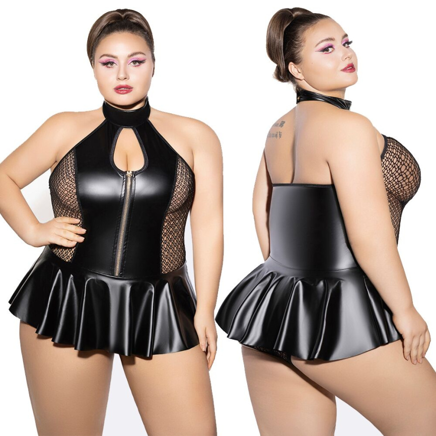 Боді JSY P61158 Black Plus Size фото 1