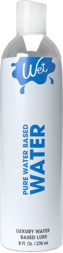 Лубрикант на водной основе Wet Pure Water Based (236 мл) фото 1