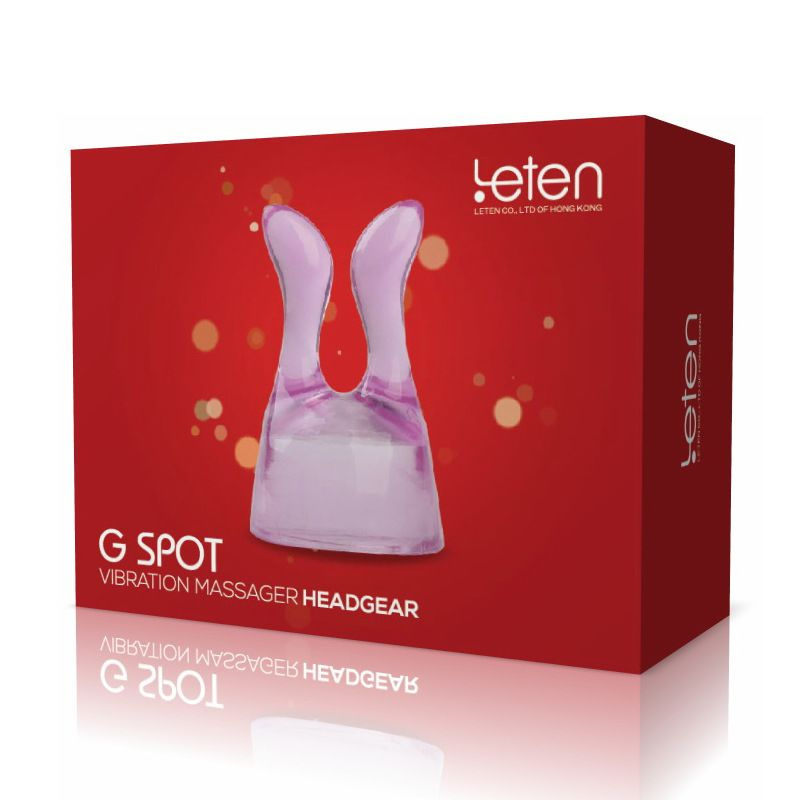 Насадка для вібромасажера Leten G SPOT HEADGEAR - 2 (40 x 60 мм) фото 2