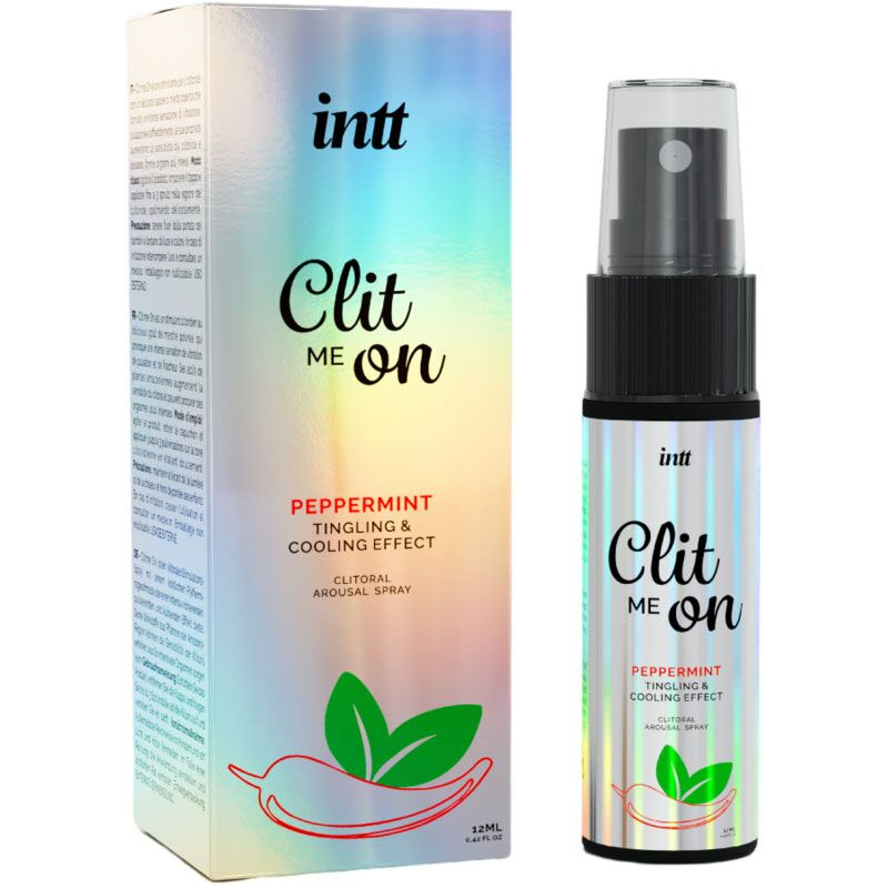 Збуджувальний спрей для клітора Intt Clit Me On Peppermint Cooling Effect 12мл охолоджувальний ефект фото 1